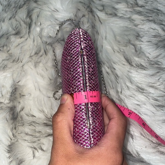 Purple💜Glitter purse clutch bag party bag evening bag - Picture 7 of 11